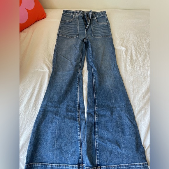 american eagle flare jeans - Picture 1 of 1